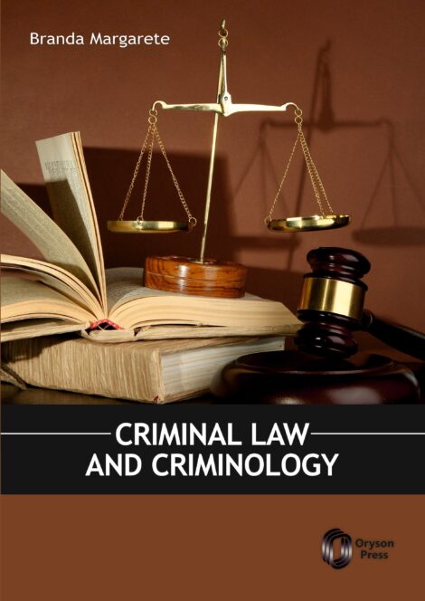 Criminal Law and Criminology Cover F